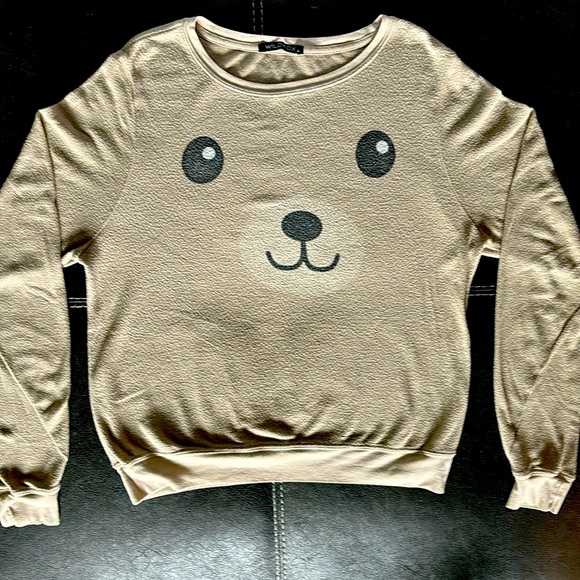 WILDFOX Teddy Bear Sweatshirt - Picture 1 of 5